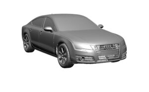 2010 Audi A7 2.8 FSi Quattro 3D scan