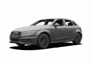 2016 Audi A3 Sportback e­tron 3d scan