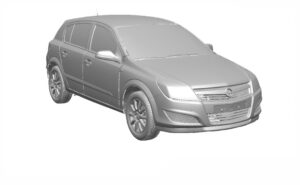 2007 Opel Astra III 1.8 2007 3d scan