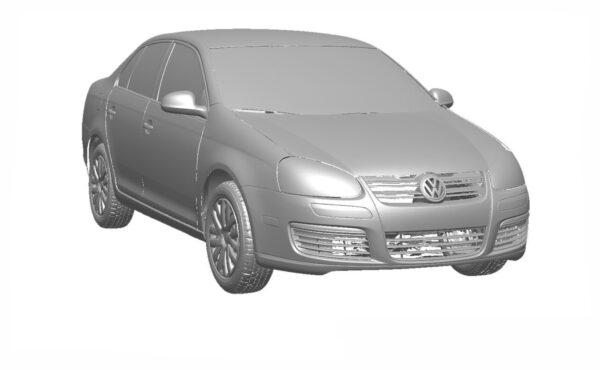 2010 Volkswagen Jetta S 3d scan