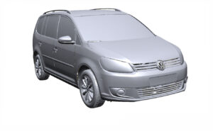 2010 Volkswagen Touran 2.0 TDi Highline 3D Scan