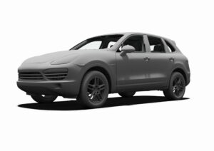 2014 Porsche Cayenne S Hybrid 3D scan