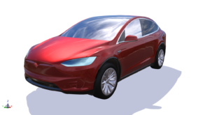 Tesla Model X P90D 2016 Prod Pic RR